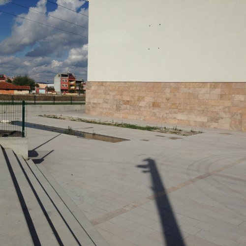 Kütahya Gençlik Spor Merkezi Traverten Dış Cephe Kaplama