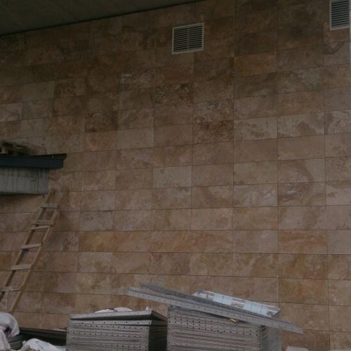 Kütahya Gençlik Spor Merkezi Traverten Dış Cephe Kaplama